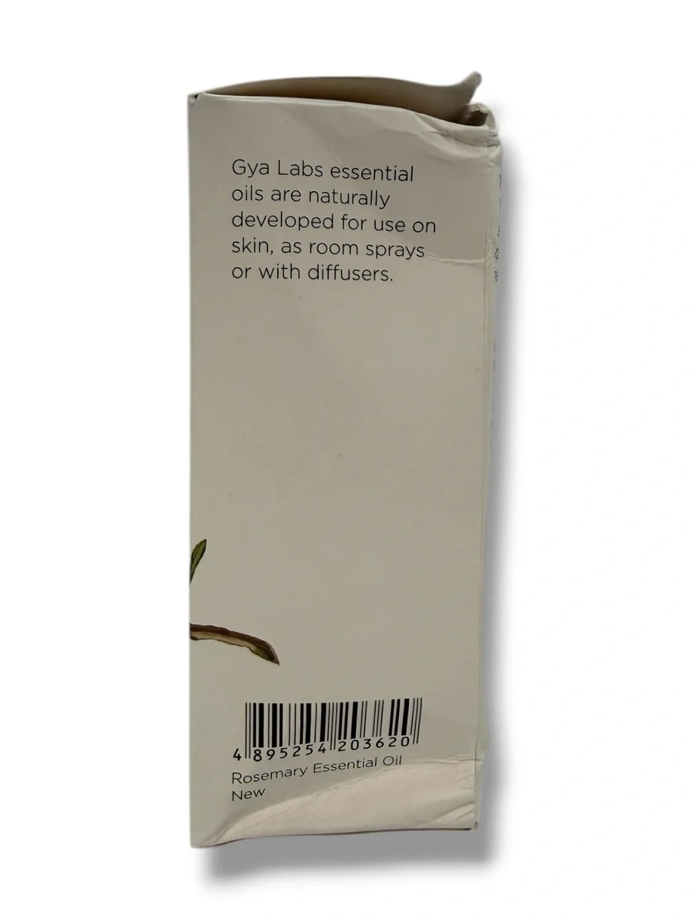 Gya‎ Labs Rosemary Essential Oil 4oz Aromatherapy Hair Skin Diffuser EXP 11/29